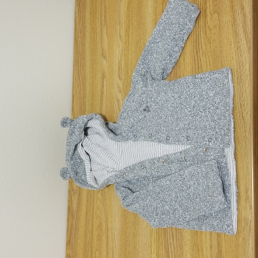 Reversible baby gap hoodie EUC 0-6m